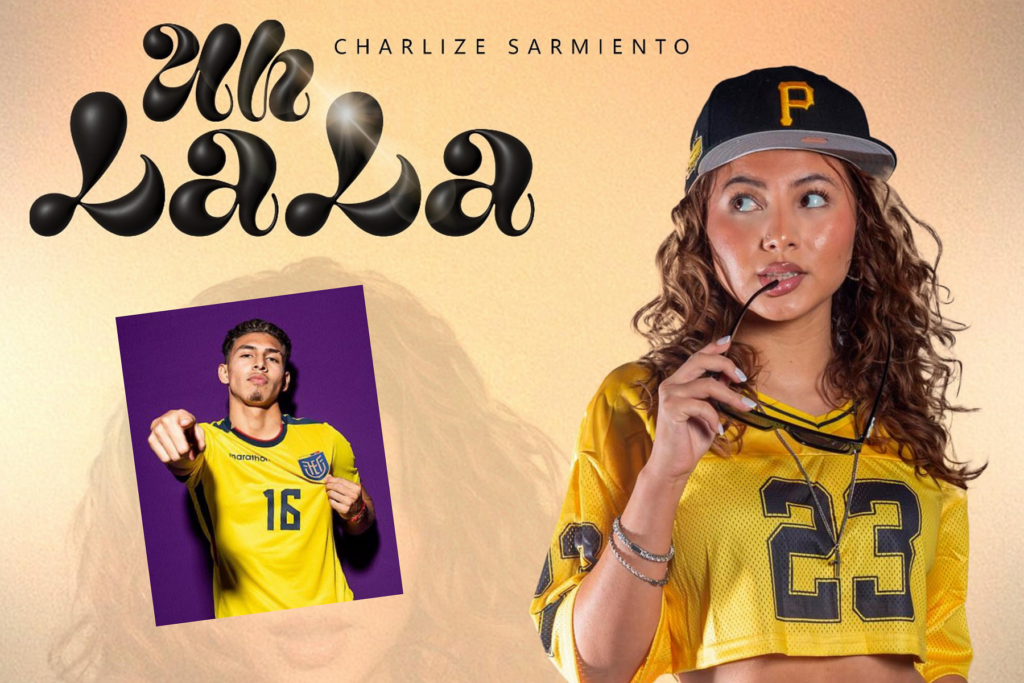 Charlize, la hermana del futbolista Jeremy Sarmiento, estrena su primer tema musica