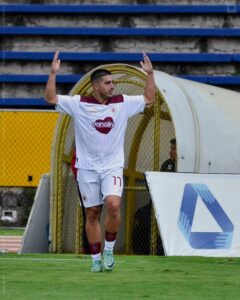 El delantero Rafael Monti de Vinotinto