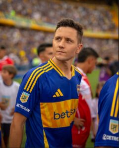 El español Ander Herrera, jugador de Boca Juniors