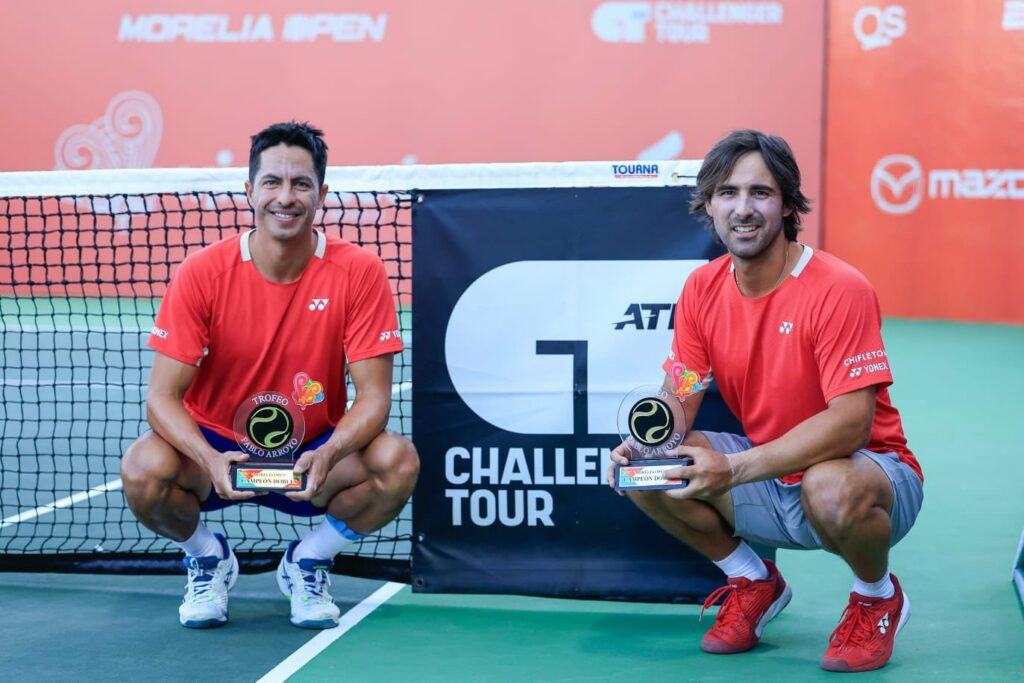Los tenistas ecuatorianos Gonzalo Escobar y Diego Hidalgo ganaron torneo