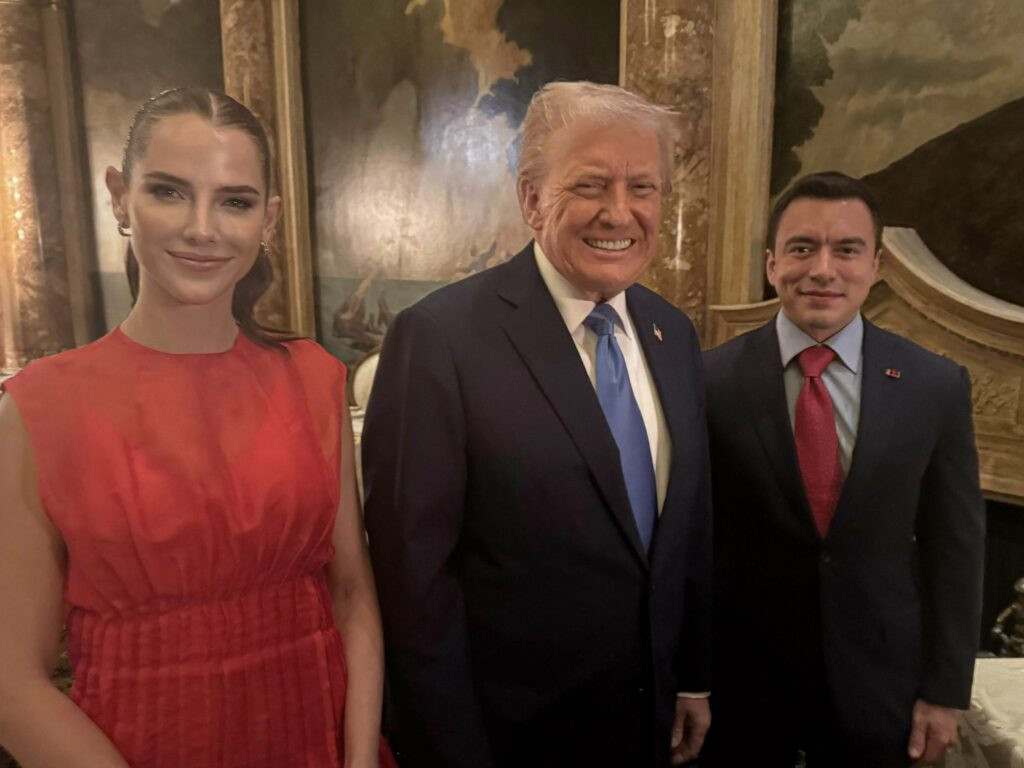 Presidente Daniel Noboa dialogó con Donald Trump sobre seguridad y migración.