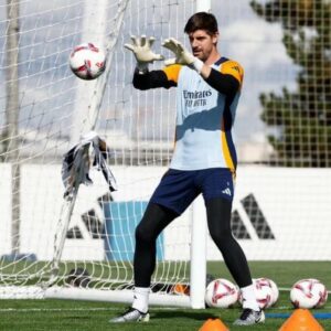 Thibaut Courtois, arquero del Real Madrid quedó fuera de la convocatoria