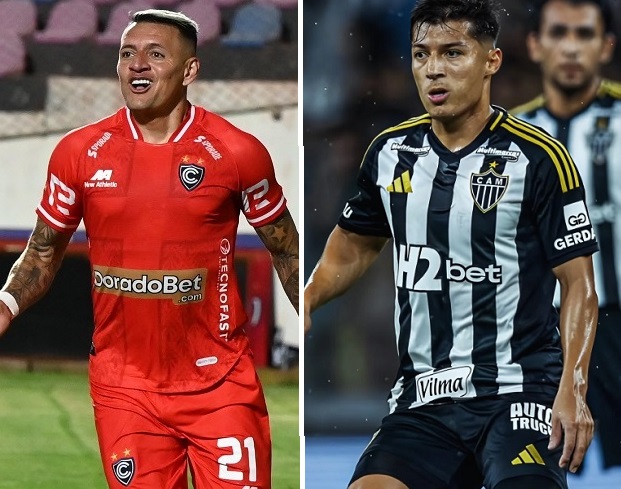 Los ecuatorianos Carlos Garcés y Alan Franco