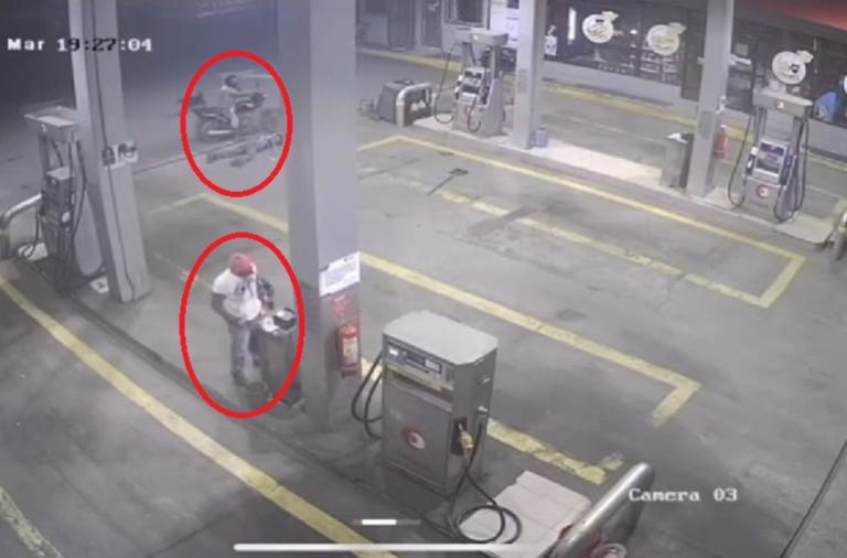 Asalto a gasolinera