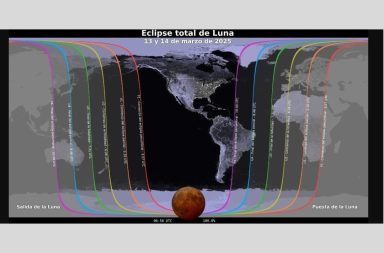 Ciencia. Habrá eclipse lunar del 13 y 14 de marzo de 2025. ¿Dónde pasará y cómo verlo?
