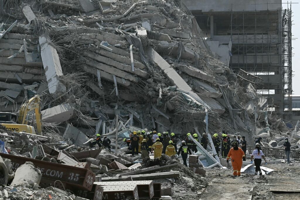 Birmania /terremoto Myanmar /Tailandia Bangkok