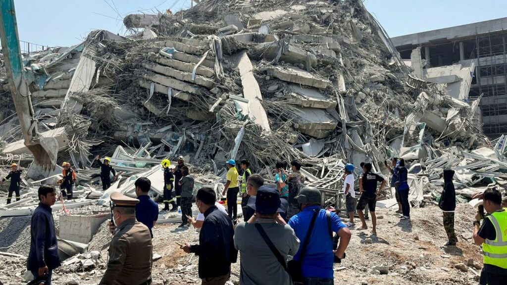 Terremoto en Myanmar: Aumentan a 1.644 los muertos y 3.408 los heridos