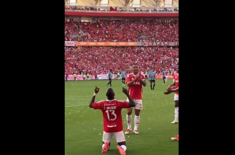 Fútbol. Enner Valencia gana el Campeonato Gaúcho con el Inter de Porto Alegre