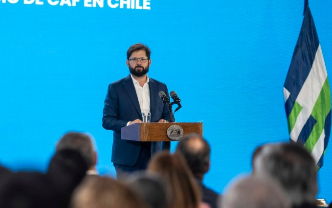 Gabriel Boric, presidente de Chile, declaró ante el fiscal regional de Coquimbo, Patricio Cooper Monti