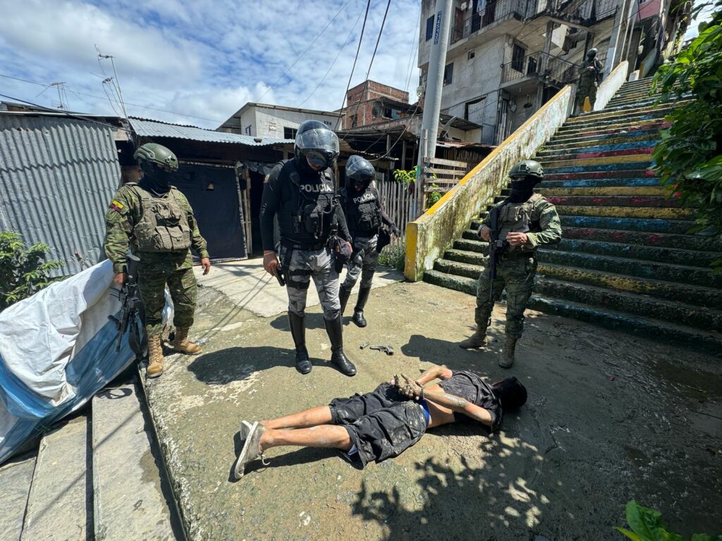Detenido con arma en la ciudadela El Progreso de Portoviejo