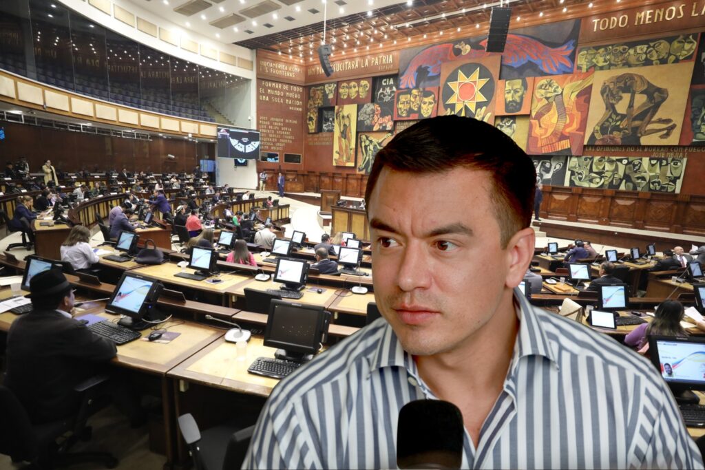 La Asamblea Nacional advierte que el CNE no puede autorizar campaña de Daniel Noboa .