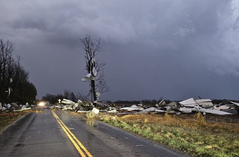 Mundo. Tornados y tormentas dejan al menos 37 muertos en siete estados de Estados Unidos