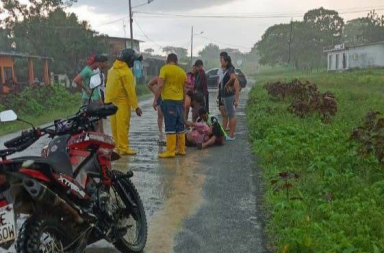 joven muere tras impacto de rayo