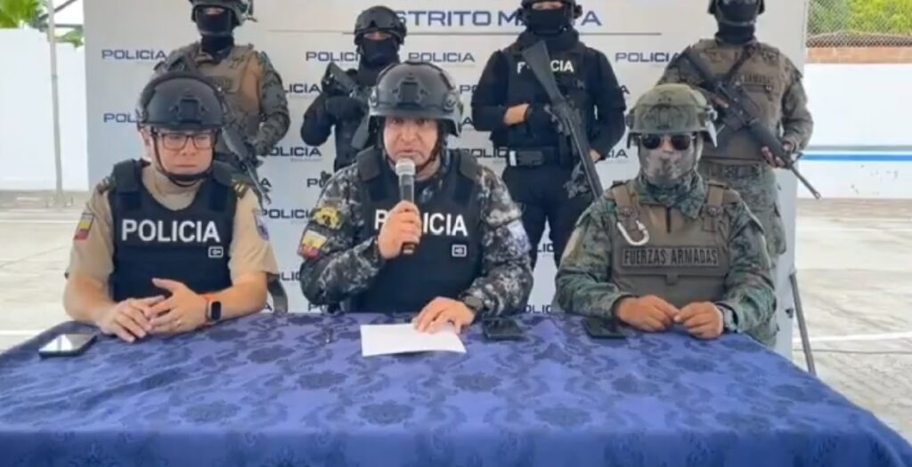 Rueda de Prensa Manta
