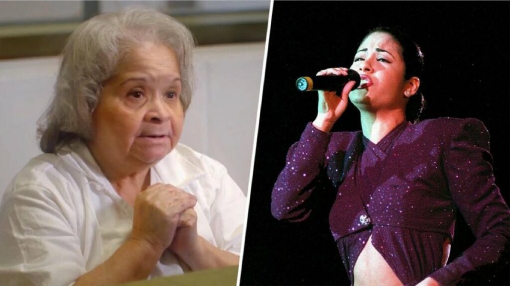 La cantante fallecida Selena Quintanilla junto a Yolanda Saldívar.