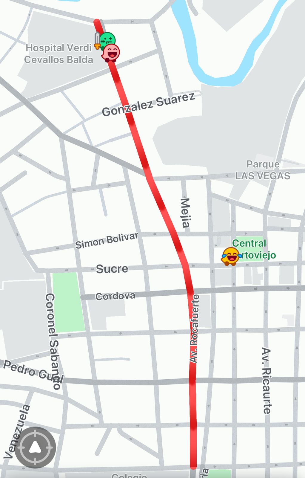 Tráfico Av. Rocafuerte