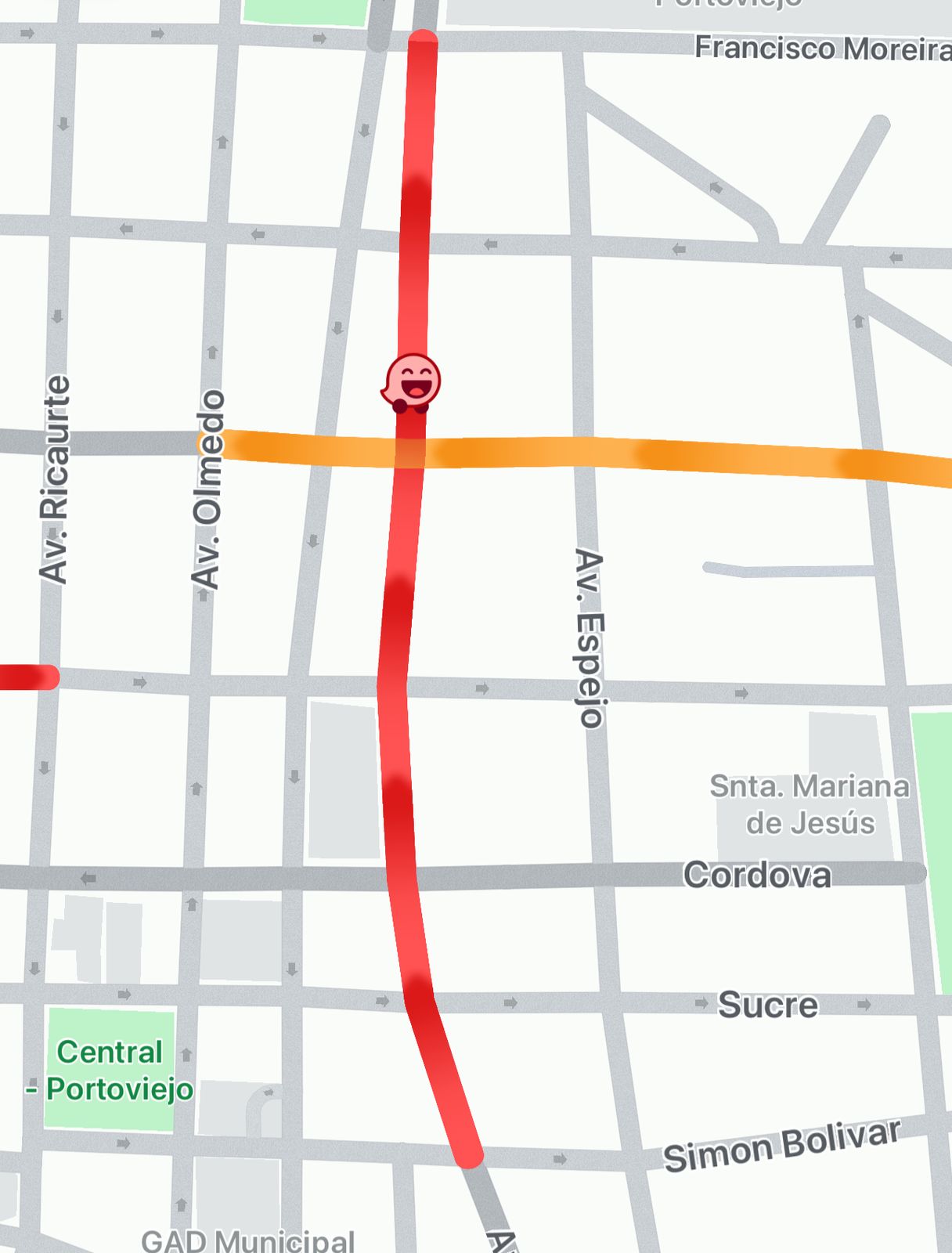 Tráfico Av. Rocafuerte