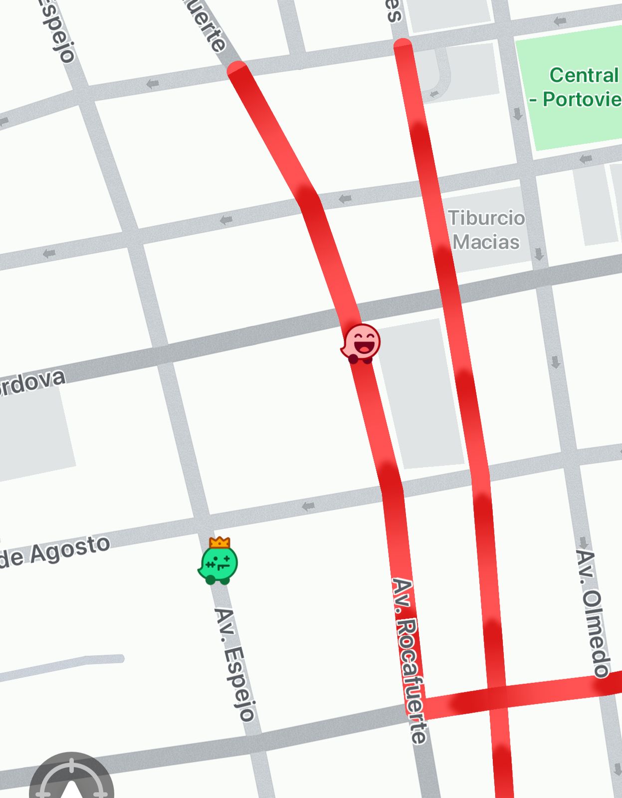 Tráfico Av. Rocafuerte