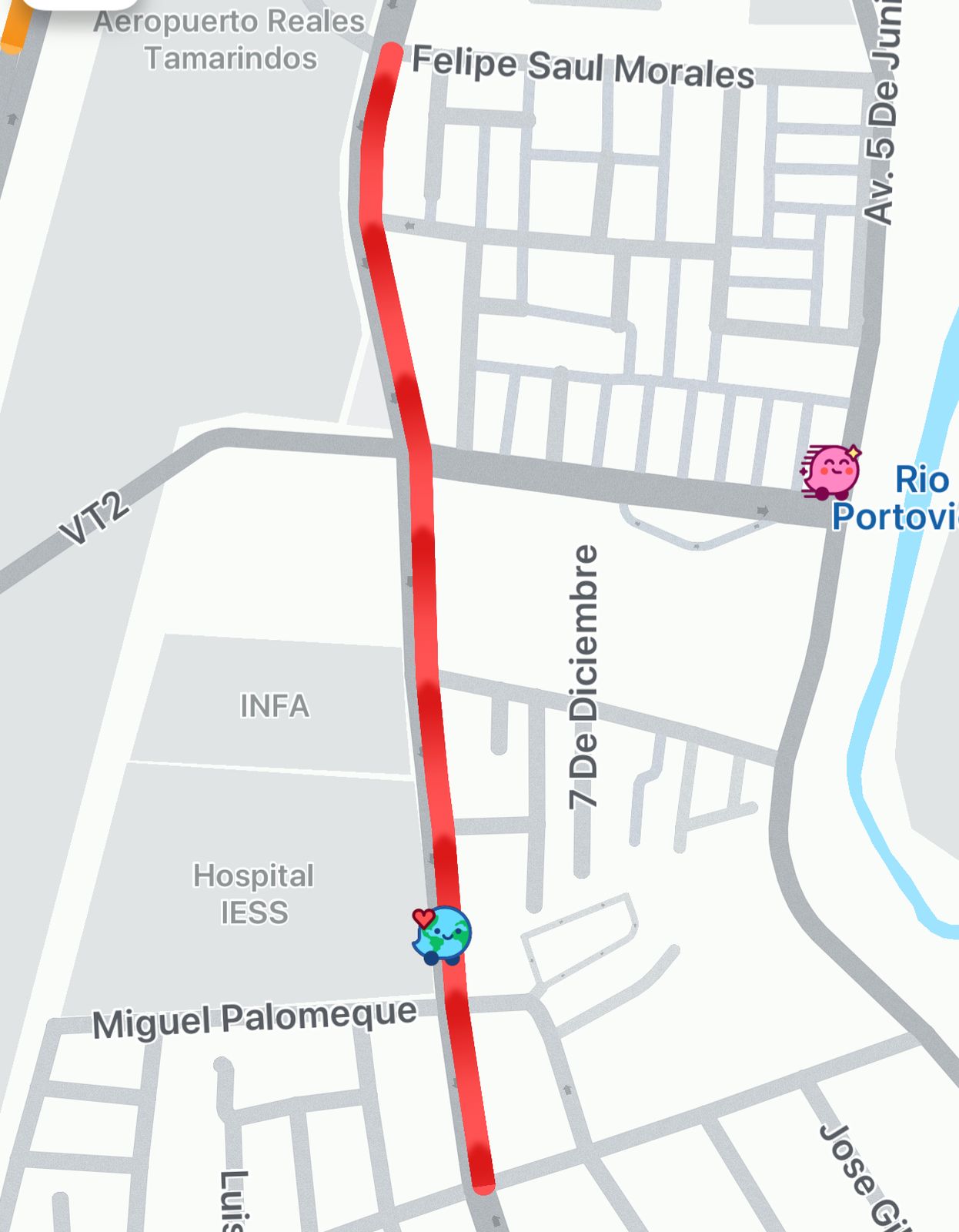 Tráfico Av. Manabí