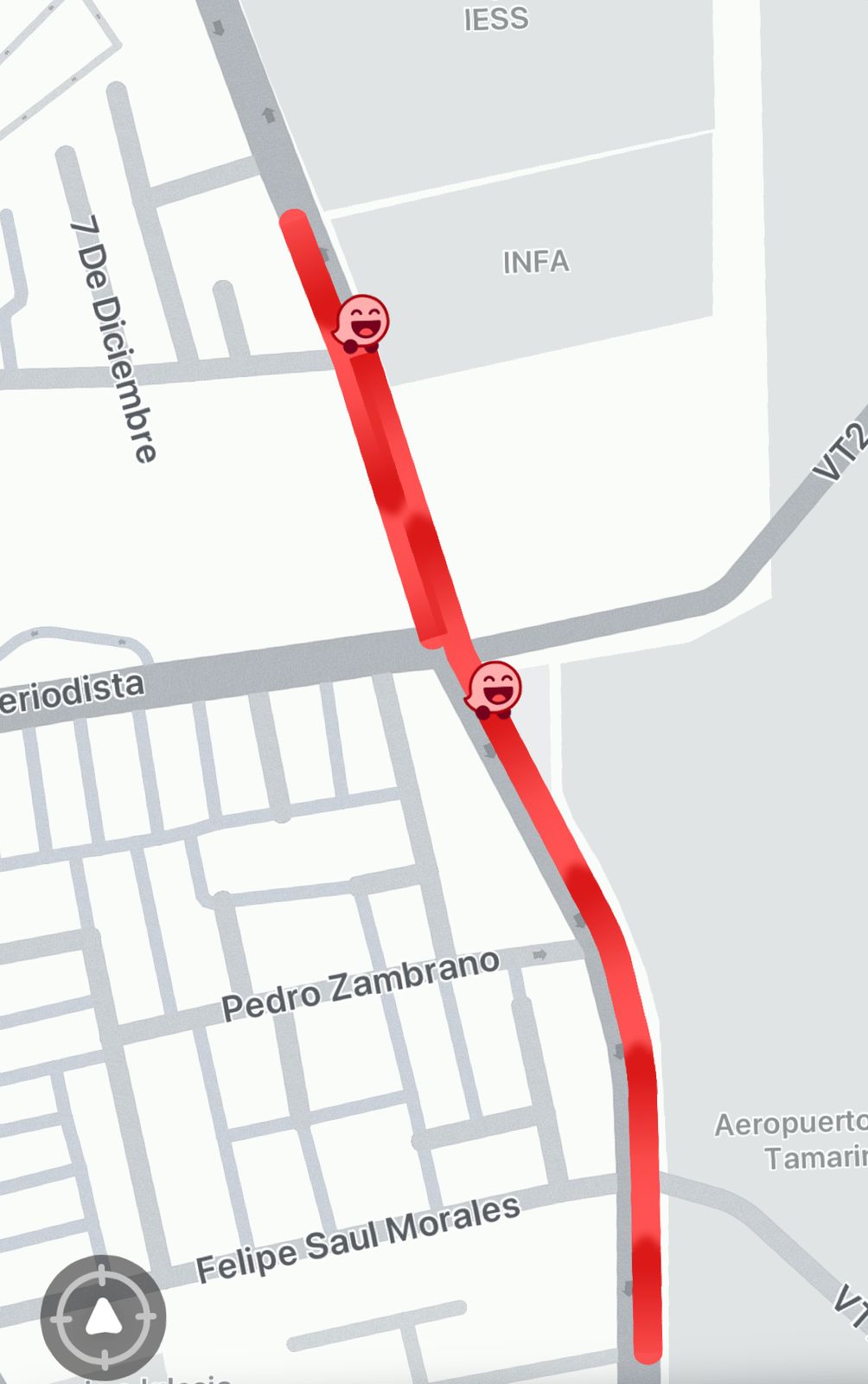 tráfico Av. Manabí