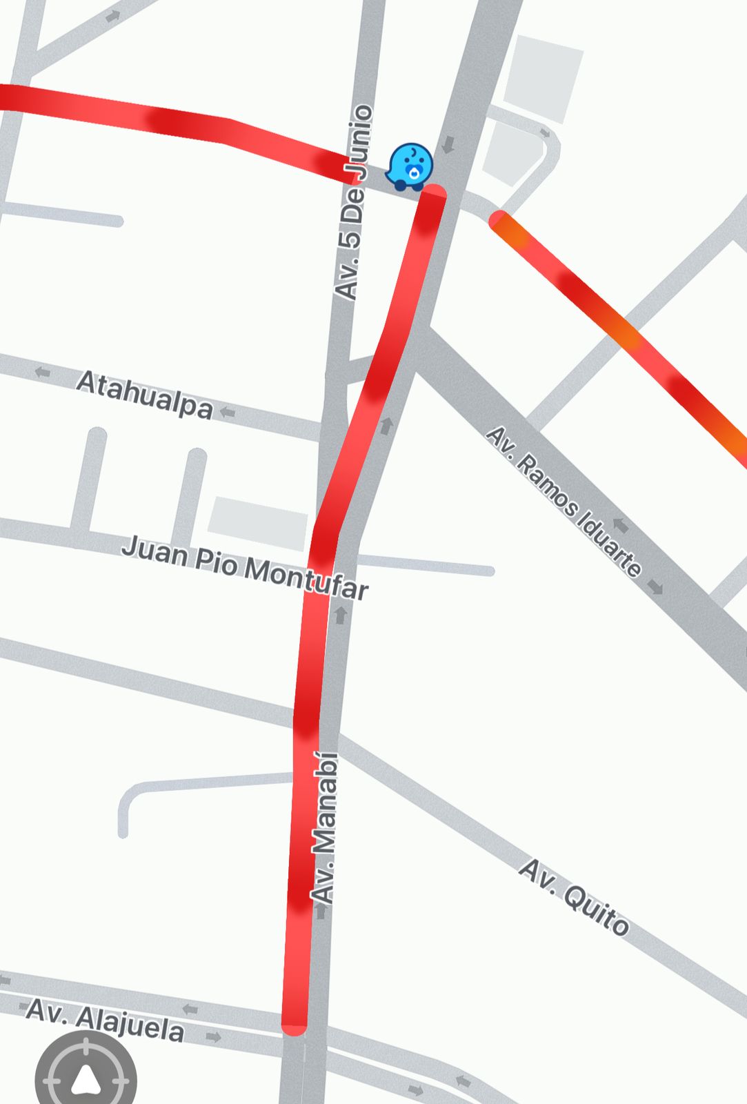 Tráfico Av. Manabí
