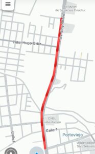 tráfico vehicular