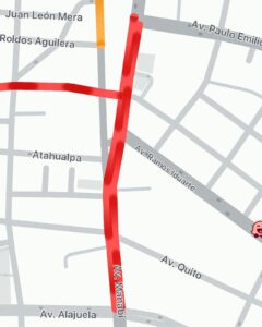 tráfico vehicular