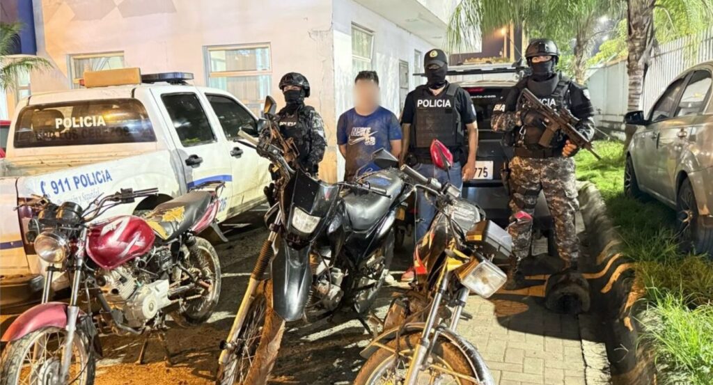 Detenidos en Manta