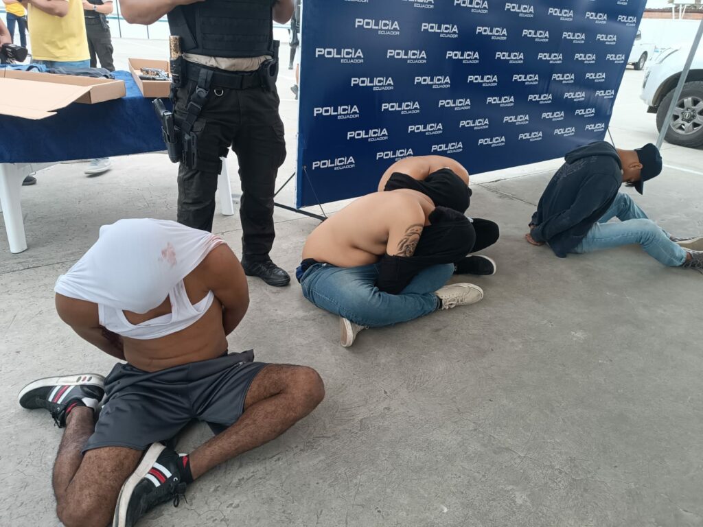 Los ahora senteciados por los crímenes de dos hombres en Jaramijó.
