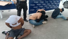 Los ahora senteciados por los crímenes de dos hombres en Jaramijó.