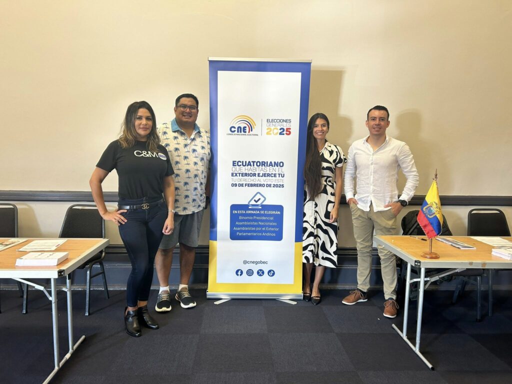 Ecuatorianos votan en el exterior; Australia fue el primer país donde se desarrolló la jornada