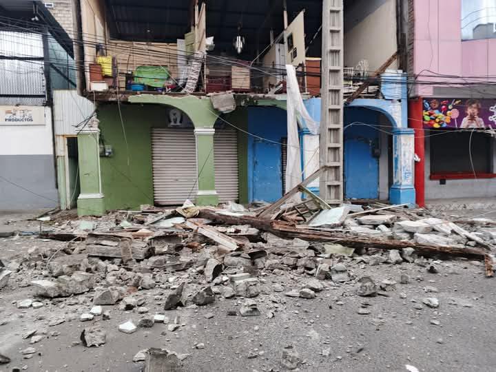 Noboa moviliza al Gabinete tras sismo en Esmeraldas: se preparan albergues y ayuda