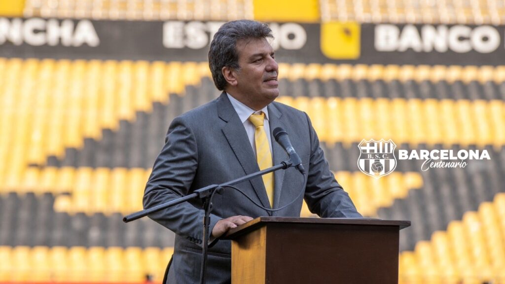 Alfonso Harb No quiero morir sin ver campeón de la Libertadores a Barcelona