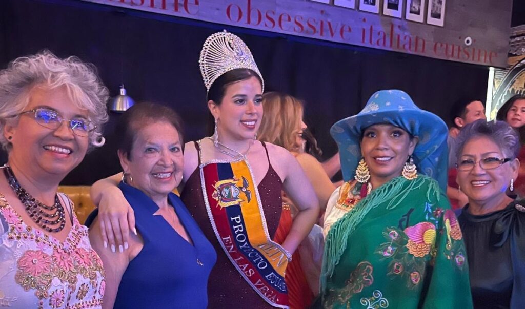 Analía Vargas Saldarriaga, ganadora del concurso de belleza “Proyecto Ecuador en Las Vegas”