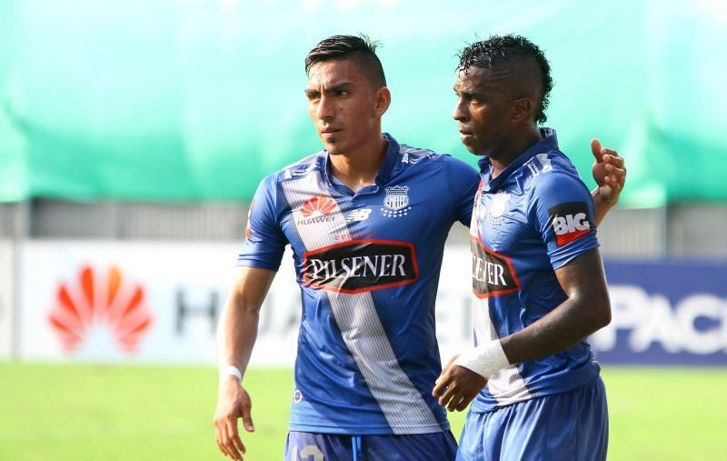 Ángel Mena y Miller Bolaños fueron jugadores importantes en Emelec.
