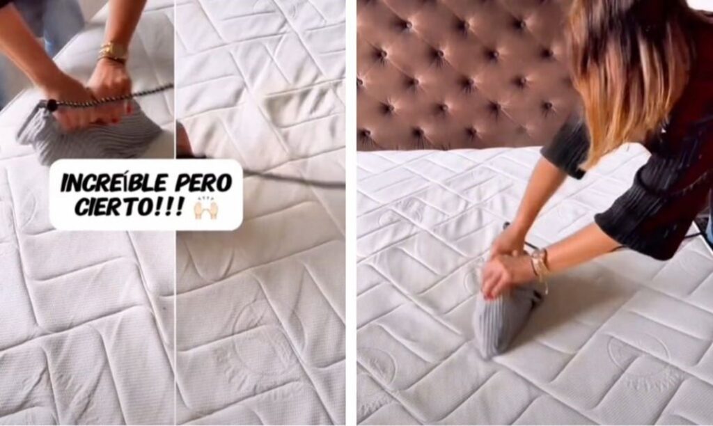 El secreto de los hoteles para quitar las manchas amarillas del colchón y dejarlo como nuevo