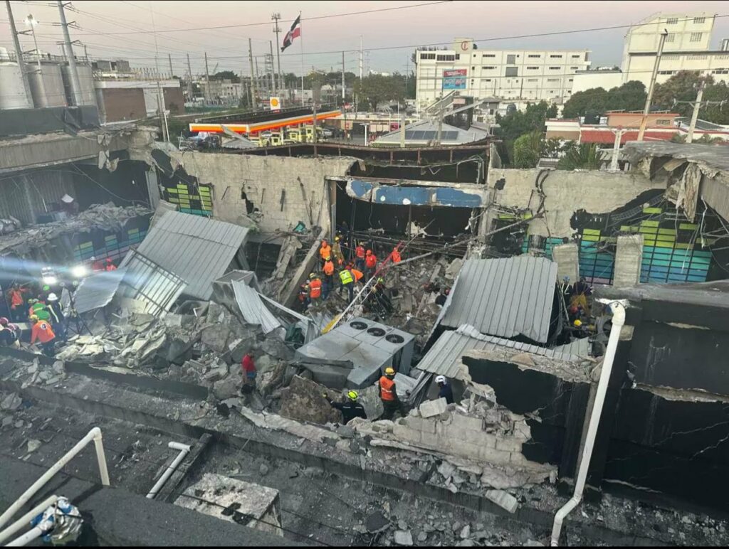 Aumentan 44 los muertos por el colapso del techo de una discoteca en República Dominicana