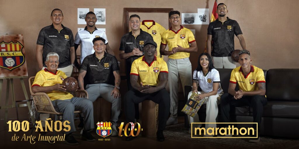 Barcelona SC presenta las camisetas de su Centenario Una pieza de arte