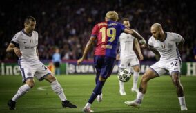 Barcelona e Inter empatan 3-3 en vibrante semifinal de ida de la Champions League.