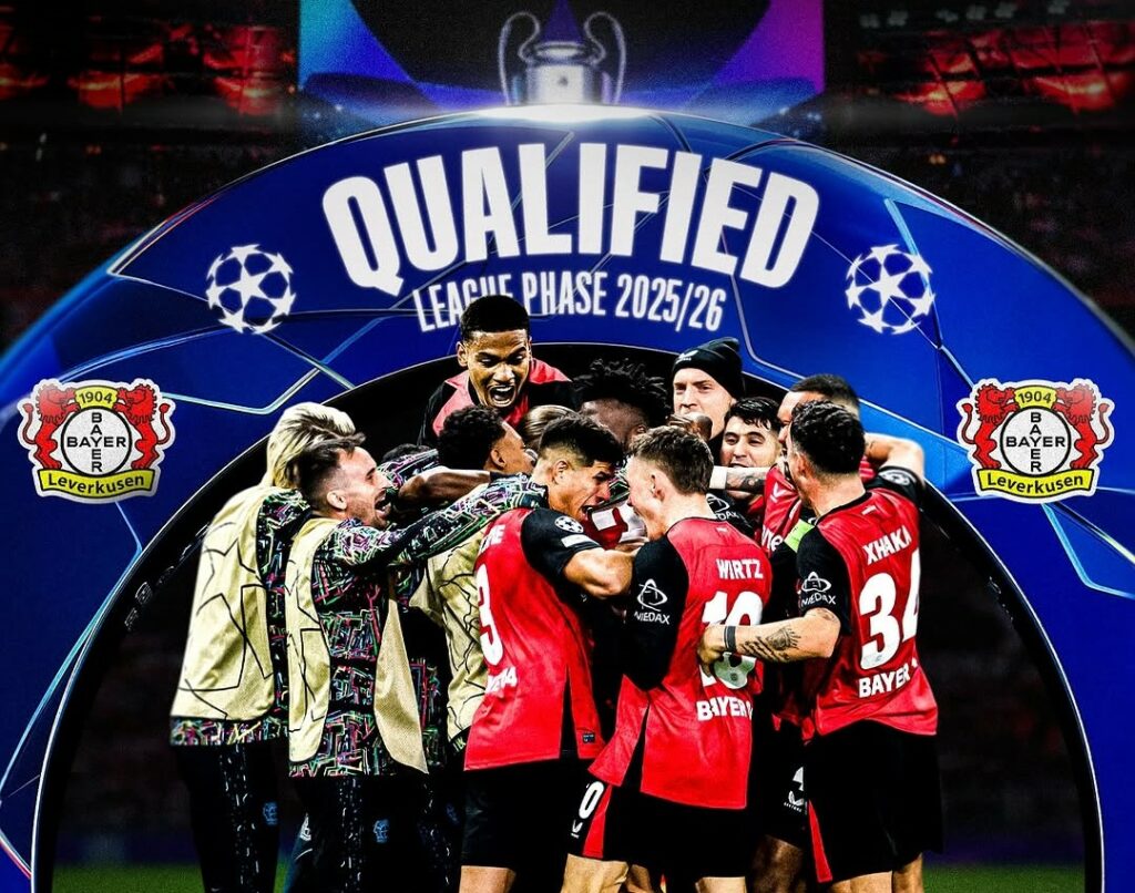 Bayer Leverkusen con Piero Hincapié empata 0-0 con Union Berlin y asegura su clasificación a Champions League