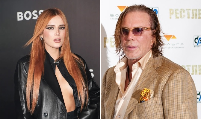 Bella Thorne acusa a Mickey Rourke de agresión durante el rodaje de la cinta “Girl”.