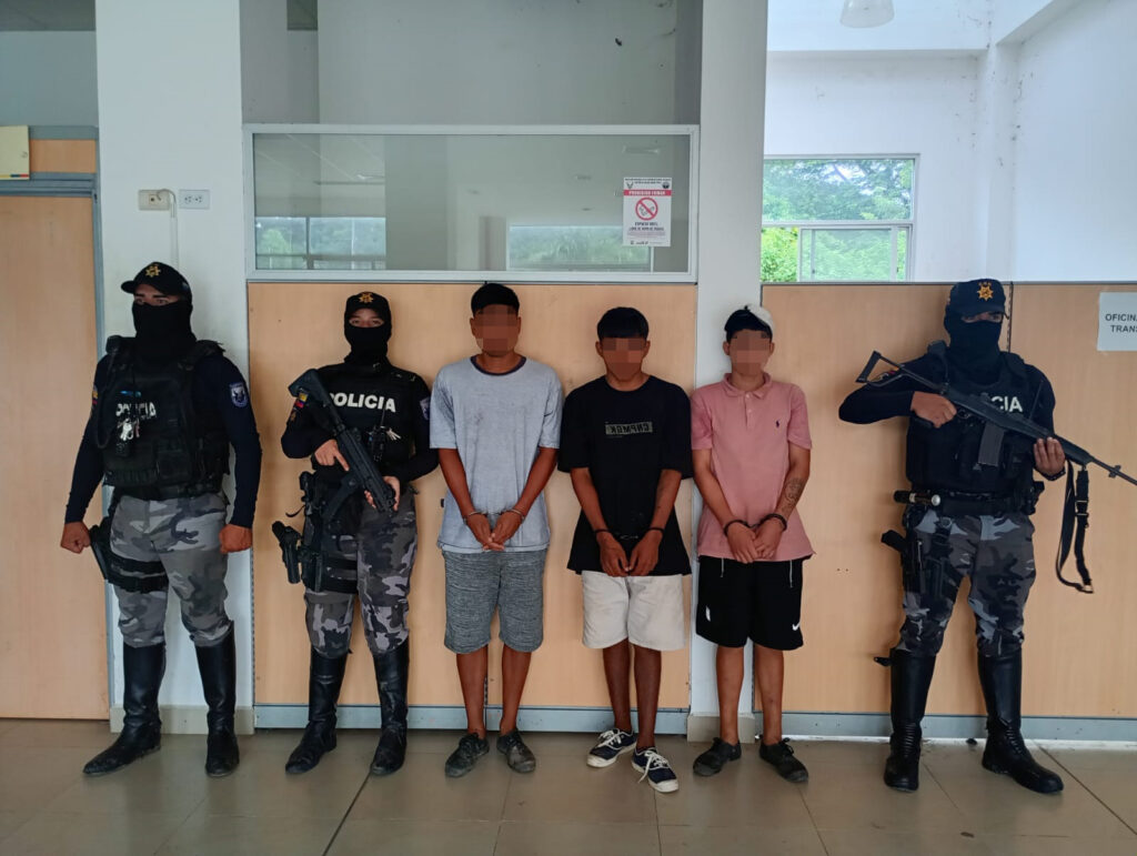 Capturados en operativo del GOM en Chone Manabí