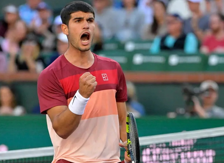 Carlos Alcaraz, número 3 del mundo, logró su primera victoria en el Rolex Masters 1000 de Montecarlo