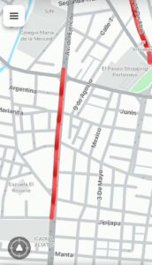 Congestión vehicular marca el inicio de semana en Portoviejo