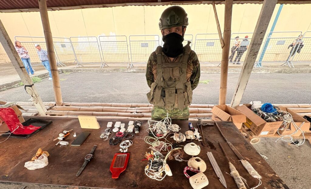Control militar cárcel