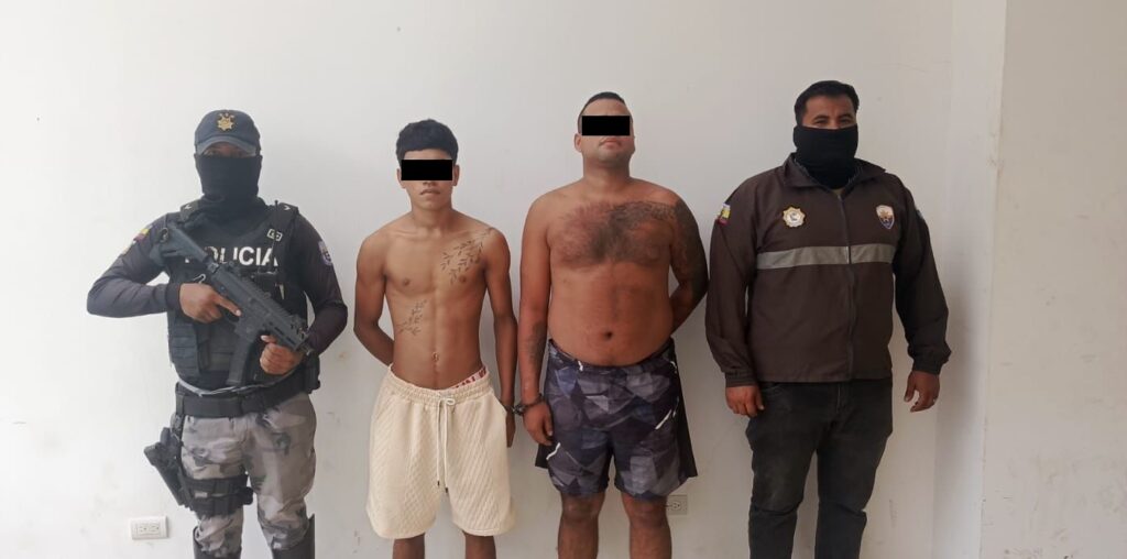 DETENIDOS CON DROGA EN CHONE