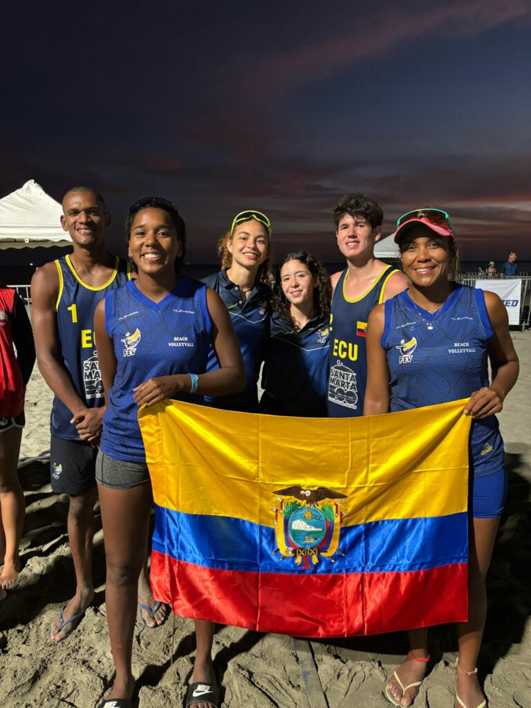 Deportistas de Ecuador que participaron en el Circuito Sudamericano