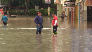 Desbordamientos, lodo y destrucción