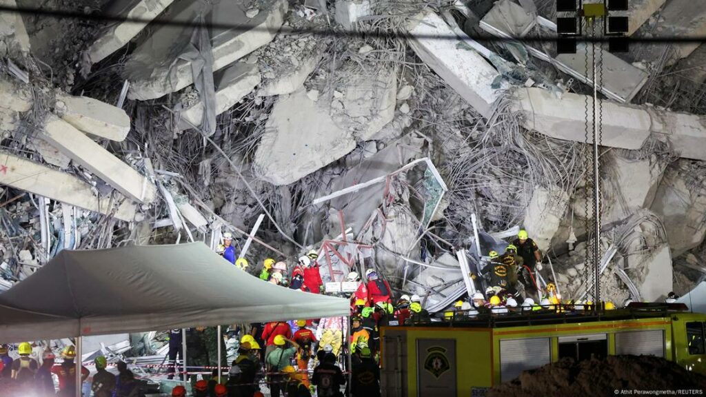 Devastación en Birmania La cifra de muertos por el terremoto asciende a 3.145