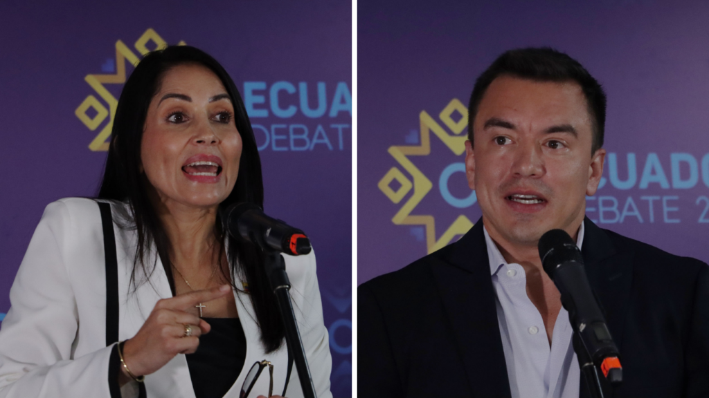 Noboa aspira a la reelección para solventar los problemas de su breve mandato, mientras González tratará de devolver el 'correísmo' al poder